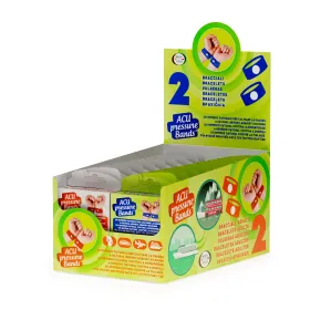 Acu Bands - Βραχιολάκια Ενηλίκων για την ναυτία και τον ίλιγγο, Brand Italia 2 τεμάχια - 