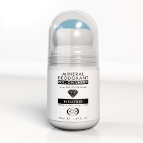 Αποσμητικός κρύσταλλος Roll On, Ουδέτερο Άρωμα 50ml - Brand Italia