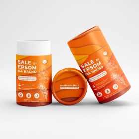 Άλατα μπάνιου EPSOM 350gr Πορτοκάλι & Κέδρος Brand Italia