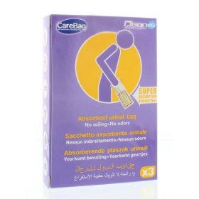 Απορροφητικοί σάκοι (care abg) για ουροδοχεία Cleanis 3τμχ