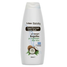 Αφρόλουτρο Miss Sandy με Άρωμα Καρύδα, 250ml