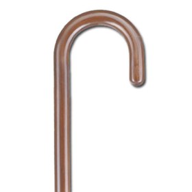 Μπαστούνι με στρόγγυλη λαβή Καφέ