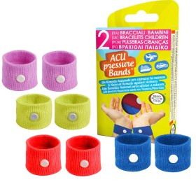 Acu Bands - Παιδικά Βραχιολάκια για την ναυτία και τον ίλιγγο, Brand Italia 2 τεμάχια