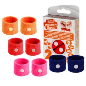 Acu Bands - Βραχιολάκια Ενηλίκων για την ναυτία και τον ίλιγγο, Brand Italia 2 τεμάχια