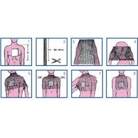 Δίχτυ Συγκράτησης Επιδέσμων και Επιθεμάτων Πλάτης 1,5m - 