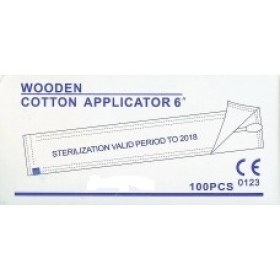 Βαμβακοφόροι στυλεοί αποστειρωμένοι 100τμχ - 