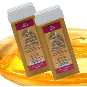 Κερί αποτρίχωσης με μέλι σε roll on 100ml Simoun - 