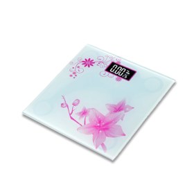Ηλεκτρονική Ζυγαριά Μπάνιου Γυάλινη με σχέδιο ADS-4957/4958