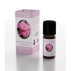 Αιθέριο έλαιο αρωματοθεραπείας του Bach, Καμέλια & Ελιά - Ζωτικότητα, 10ml