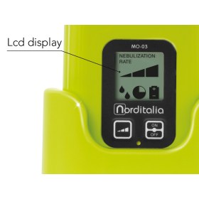 Norditalia Νεφελοποιητής Υπερήχων Φορητός Μπαταρίας και Ρεύματος MO-03 - 