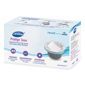 Απορροφητικοί σάκοι (care bags) για δοχεία 20τμχ Cleanis