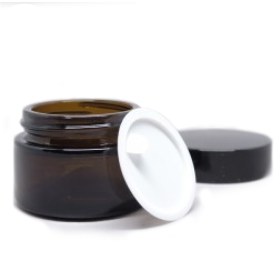 Βαζάκι γυάλινο για κρέμες καραμελέ