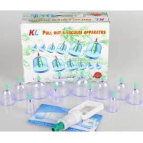 Βεντούζες για παραδοσιακή θεραπεία - Σετ 18 τμχ - 