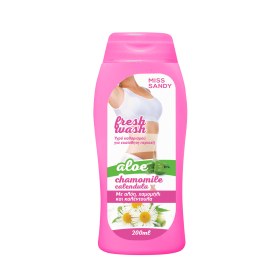 Υγρό καθαρισμού για την ευαίσθητη περιοχή με χαμομήλι,αλόη και καλέντουλας, Miss Sandy 200ml