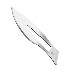 Λεπίδες χειρουργικές αποστειρωμένες μιας χρήσης 100τμχ No23