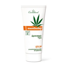 Cannaderm Mentholka Τζελ Με Μενθόλη Για Δροσιστικό Μασάζ 200 Ml
