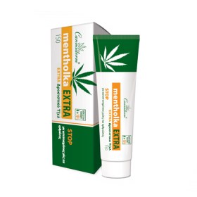 Cannaderm Mentholka Τζελ με Μενθόλη για Κρύο μασάζ EXTRA 150 ml