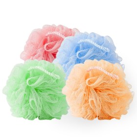 Σφουγγάρι στρόγγυλο μπάνιου(τούλι) μικρό