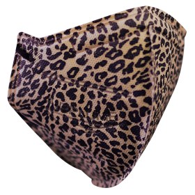 Brand Italia Μάσκα Προστασίας 4ply FFP2 NR, Νέο Design - Λεοπάρ