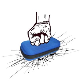 Ισοθερμικό Τσαντάκι για Διαβητικούς Σκληρό με εσωτερική θήκη και 2 παγοκύστες - 