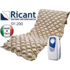 Σετ Στρώμα Αέρος Κυψελωτό με αεροκυψέλες και Αντλία Κατακλίσεων RICANT SY-200 - 