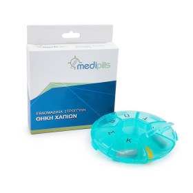 Θήκη χαπιών εβδομάδας στρόγγυλη Medipills